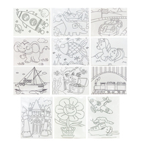 Kit de peinture Paint Works OEM DIY 14x20cm Toile Peinture à l'huile par numéros pour adultes