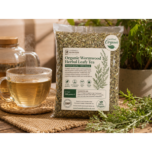 Thé aux feuilles d'armoise biologique Livewell Nutrition 200g Sans caféine Séché naturellement - Product Image 2