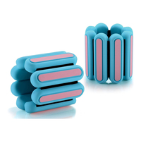 Logo personnalisé en gros 2LB 4LB Poids d'entraînement Bracelets de cheville Fitness Exercice Silicone Réglable Wearable Poignet Cheville Poids
