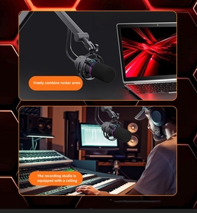 Modelo de soporte más vendido, micrófono con cable USB <span class=keywords><strong>para</strong></span> computadora, micrófono de grabación RGB <span class=keywords><strong>para</strong></span> juegos de escritorio, micrófono de transmisión <span class=keywords><strong>en</strong></span> <span class=keywords><strong>vivo</strong></span> - Product Image 4