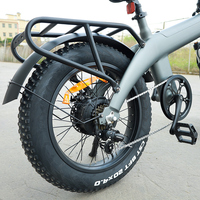 2024 nouveau vélo électrique pliant de 20 pouces 4.0 avec batterie au lithium 36V/48V vélo de montagne avec excellente alimentation