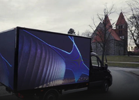 Camion remorque numérique à LED à vendre, écran P6 4.8, écran LED pour camionnette, écran LED pour camion, écran publicitaire numérique 3840 Hz, affichage LED pour camion remorque