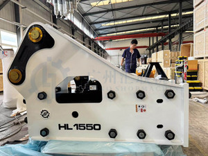 <span class=keywords><strong>Marteau</strong></span> brise-roche hydraulique pour Bo Bcat 3cx 3dx 416 7 tonnes pelle Skid Steer Backhoe Loader Jackhammer - Product Image 4