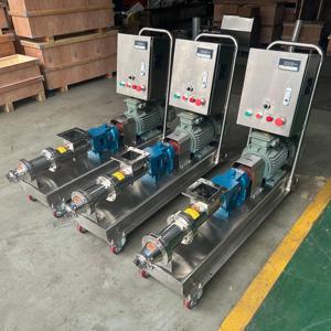 Pompe de transfert d'eau sanitaire auto-amorçante CIP en acier inoxydable 316L avec moteur ABB pour boissons et vin - Product Image 5