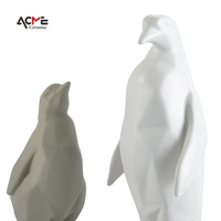 Ornement en céramique or pingouin salon cadeau accessoire décoration de table enfant créatif produits de décoration de luxe
