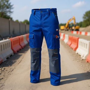 Pantalones de Trabajo Ttake Easy Azules Talla L, Ropa de Seguridad de Alta Visibilidad - Product Image 3