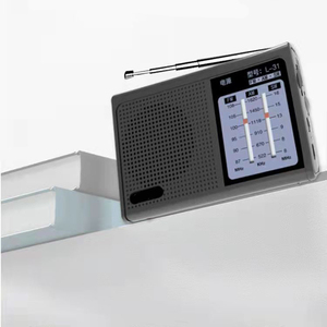 Radio à <span class=keywords><strong>transistor</strong></span> AM/FM portable pleine bande, mini récepteur à manivelle rechargeable pour personnes âgées, écoute de style rétro classique - Product Image 5