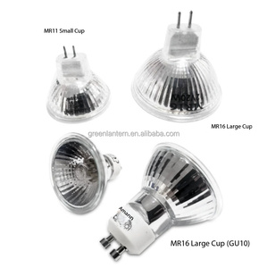 Lámpara Halógena Económica con Cubierta de Vidrio, <span class=keywords><strong>12v</strong></span> <span class=keywords><strong>20w</strong></span>, Luz Blanca Cálida, Bombilla Halógena MR11 para Lámparas de Techo - Product Image 4
