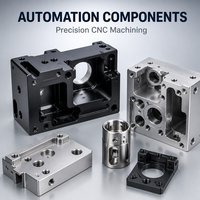 Support de capteur d'automatisation personnalisé, composants de précision usinés CNC en acier inoxydable/aluminium