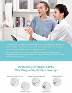 Appareil d'échographie Doppler couleur Sonoscape P12Elite 4D avec fonction IA et grand écran pour l'obstétrique/la cardiologie/l'abdomen - Product Image 3