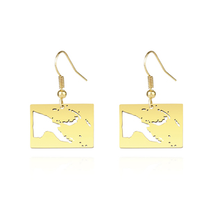 Pendientes Colgantes Y2K <span class=keywords><strong>de</strong></span> Papúa Nueva Guinea, Joyería <span class=keywords><strong>de</strong></span> Acero Inoxidable para Hombres y Mujeres, Amuletos para el Día <span class=keywords><strong>de</strong></span> San Valentín, Pendientes Unisex - Product Image 1
