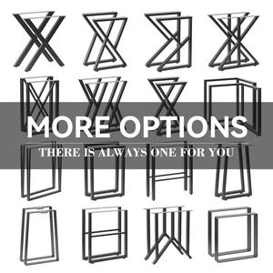 SKYSEN Gambe per Tavolo all'Ingrosso Struttura in Metallo Stile Semplice e Moderno Ferramenta per Mobili Gambe Industriali Quadrate in Ferro e Metallo - Product Image 2