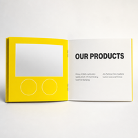 Service d'impression personnalisée à bas prix sur papier offset gaufré du Jiangsu pour catalogues d'entreprise, brochures et dépliants