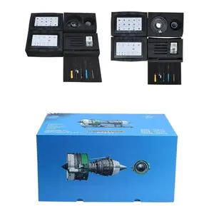 1/10 धातु जेट टरबाइन इंजन असेंबली मॉडल खिलौना उपहार 1000 + भागों जुड़वां शाफ्ट टर्बोफैन डिय किट dm119 - Product Image 6