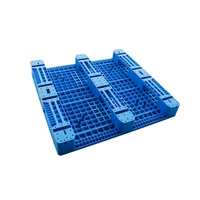 NEXARA HDPE 1212 Palette logistique à usage intensif Nouveau Design 1200*1200*150mm Trois Coureurs Simple Face 4-Way Storage Transportation