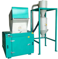 Meuleuse de bord de déchets en plastique puissante à faible bruit de 30 HP pour le déchiquetage et le recyclage de bouteilles/sacs en plastique