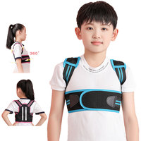 Correcteur de posture pour enfants à haute élasticité avec sangle de traction croisée, multicolore, tailles au choix, pour prévenir la cyphose et corriger la posture scolaire