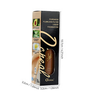 Fond de Teint Liquide Hydratant Éclaircissant Naturel Longue Durée Imperméable Couvrance Modulable Fini Rosé Pour Tous Types de Peau