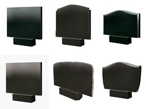 Moins cher Chine noir granit pierre tombale cimetière Monuments granit pierre tombale dalles verticales granit pierres tombales <span class=keywords><strong>pour</strong></span> <span class=keywords><strong>tombe</strong></span> - Product Image 6
