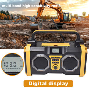<span class=keywords><strong>Radio</strong></span> FM WB NOAA 40W Big Power Jobsite avec torche amovible Haut-parleur BT portable pour chantier extérieur avec station de stockage d'énergie - Product Image 3