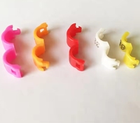 Bagues de patte en plastique ouvertes pour pigeons, canaris, perroquets et agapornis, 2.7/3/4/4.5/5mm
