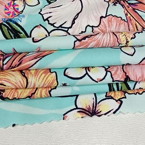 Đồng Bằng Màu Máy Dệt Tùy Chỉnh Nylon Spandex Lụa Satin Sáp In Vải Crape Hữu Cơ Đàn Hồi Vải Mô Hình Phong Cách Vải - Product Image 6