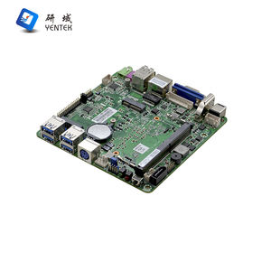 Nano ITX 主板 Intel Celeron 5205U DDR4 单 <span class=keywords><strong>M</strong></span>.2 SATA 集成 VGA EDP 4K RS232 COM LAN Win 10/Linux 全新台式机 - Product Image 2