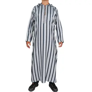 Estilo abaya muscular de luxo barato, thobe abaya sudanês desporto desenhos thobe/thawb homens adultos médio oriente 5-7 dias marrocos 72 peças