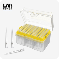 Joanlab Embouts de pipette stériles en plastique pour laboratoire, boîte de rangement universelle pour embouts de pipette 10ul 200ul 1000ul 5ml 10ml