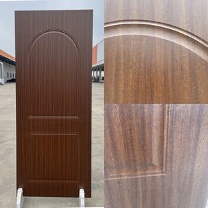 قشرة باب من الخشب الصلب للشقق بسعر مخفض، لوح مطلي مقاوم للماء بتصميم بسيط وسطح نهائي - Product Image 4