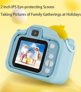 Mini caméras pour enfants avec logo personnalisé Cadeau pour enfant jouet Photo vidéo HD 1080p Appareil photo numérique pour bambins Appareil photo numérique pour enfants pour bébés - Product Image 3