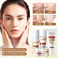 Coffret de Soins Visage Hydratant et Nourrissant à Base de Fermentation de Riz et d'Herbes, Style Coréen, pour Tous Types de Peaux