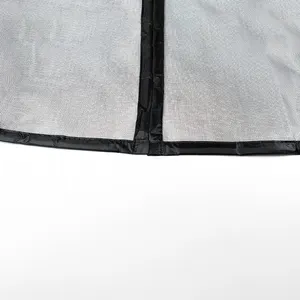 Противомоскитная сетка от насекомых черно-белая занавеска фабрики сетчатый экран патио выдвижные магнитные гаражные двери занавески