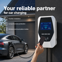 Chargeur de voiture électrique série Spider triphasé 22KW 32A Type 2 Wallbox avec câble de 5m pour usage domestique GDON