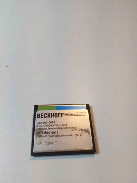 Beckhoff CX1900-0026 2Gb CFast Memory Card