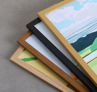 Marcos de Fotos Modernos y Ecológicos de Madera con Impresión UV, de Doble Uso, para Exhibición en Pared o Mesa, para Fotos Familiares y Obras de Arte