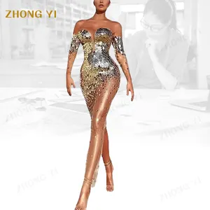 Private Custom The Host's One Shoulder Annual Meeting Evening Dress Female Spring Atmosphere Elegant Fairy Banquet Temperament