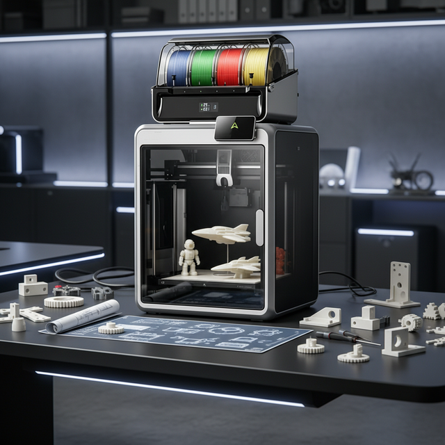K2pro Small Desktop 3D Printer with a Maximum Operating Speed of 600mm/s, Used for Industrial Building Models  3D Printer