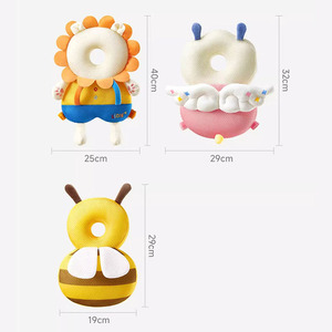 Morething, almohada de seguridad para protección de la cabeza de bebé recién nacido, cojín suave, Material de poliéster, diseño multifuncional - Product Image 6
