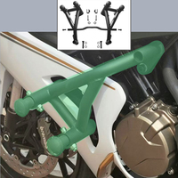 Nouvelles barres de protection antichute à ressort pour moto de course, accessoires de modification pour CFMOTO 500SR