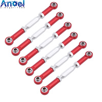 6 pièces 71mm 81mm 88mm tige de direction en aluminium tendeur pour RC 1/10 Redcat volcan EPX HSP 94111 Monster Truck