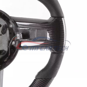 พวงมาลัยคาร์บอนไฟเบอร์แบบกำหนดเองสำหรับรถฟอร์ด มัสแตง ปี 2008 2007 เรซซิ่ง ซีเออร์รา อีโคสปอร์ต เฟียสต้า เรนเจอร์ 2023 ฟอร์ด เอเวอเรสต์ เอ็กซ์เพดิชั่น - Product Image 3