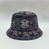 Chapeau Bob Personnalisé avec Cordon de Serrage, Imprimés Africains de Luxe, Chapeaux Bob pour Hommes