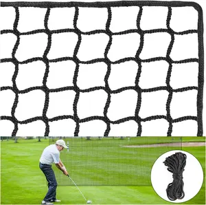 Polyester muli-sport Golf latihan Backstop Net memukul olahraga jaring penghalang
