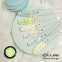Likimuan — Gel en forme de flocons de fleurs, 16 couleurs de bonbons disponibles, collection été