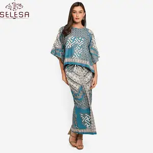 Fashional शैली के साथ फोटो गर्म Tidur Abaya पोशाक मुस्लिम आधुनिक Kebaya Terusan Seksi Baju