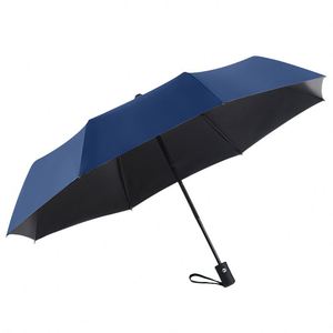 Parasol de voiture pliable automatique compact et coupe-vent personnalisé à 3 sections pour l'extérieur - Product Image 3