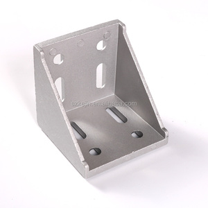 Угловой кронштейн с треугольной структурой 40x40 - Product Image 4