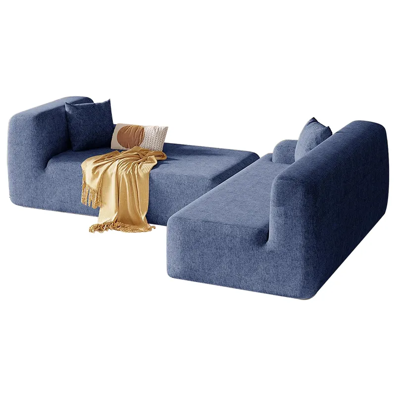 Groothandel Maatwerk Hot Selling Eenvoudig Design Sofa Set Hoge Dichtheid Schuim Verwijderbare High-End Luxe Woonkamer Bank