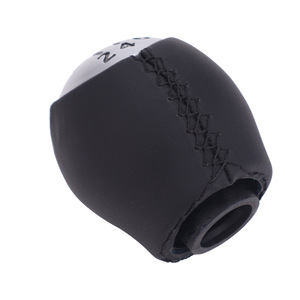 Renault 6 Speed Gear <b>Shift</b> <b>Knob</b> Leather Matte Ergonomic Car Accessory - Product Image 3